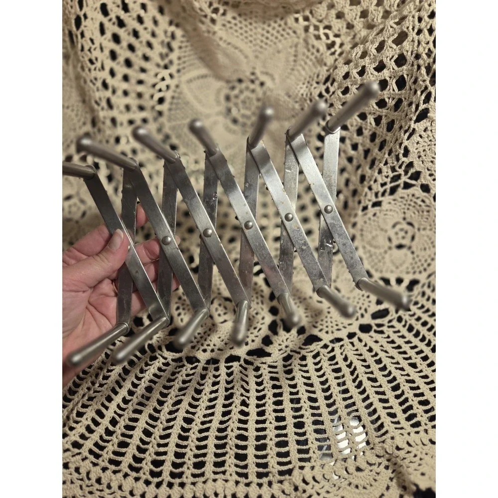 IKEA Stainless Steel Accordian Style Pot Lid Organizer